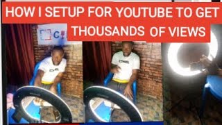 My YouTube Video Set Up To Get Thousands Of Views, How I Get Ready