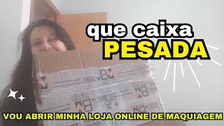 PRIMEIRA COMPRA PARA LOJA ONLINE DE MAQUIAGEM l episódio 1 abrindo minha loja online