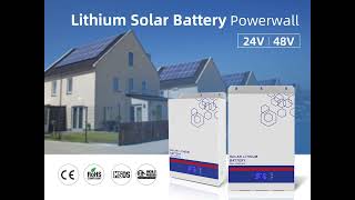 Lifepo4 Lithium Solar Battery-Large Stock