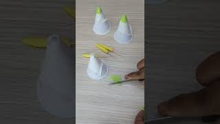 How to make fondant Calla Lily #shorts