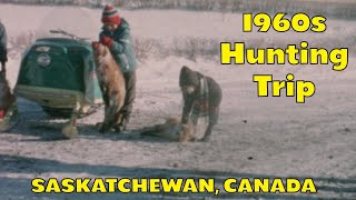 Hunting Trip in 1960s Saskatchewan | Restored 8mm Archival Footage