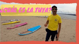 TIPOS DE TABLA de STANDUP PADDLE