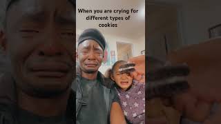 Funny short. When you are crying for different types of cookies