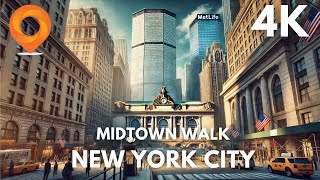 NYC Rush Hour Walk: Park Ave to 42nd St | First-Person POV Walking Tour 4K