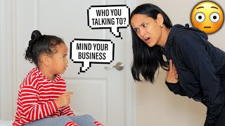 "MIND YOUR BUSINESS" PRANK ON MOM