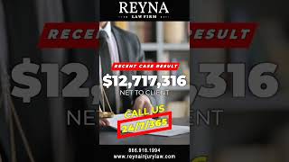 Truck Accident Injury Lawyers at the Reyna Law Firm - Available 24/7/365!