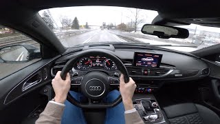 Audi RS6 Milltek Exhaust | LOUD | POV Drive | 3D Audio | 2015 | 560 HP