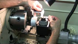 Machining two spool valve engine blocks part 4; concentrating on one