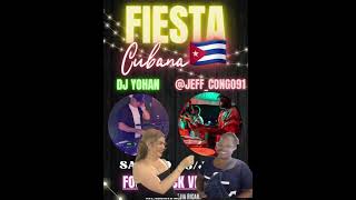 Gran fiesta cubana desde Santo Domingo. 15 de junio a las 7 pm  invitam Qbola