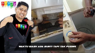 Waktu wash ada bunyi tapi tak pusing