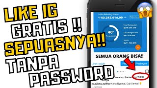 🔴TERBARU 2022 - 10.000 LIKE IG GRATIS 🔥!! CARA MENAMBAH LIKE DI INSTAGRAM GRATIS AMAN TANPA PASSWORD