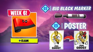 FIND DEADPOOLS BIG BLACK MARKER + RECRUITMENT POSTER LOCATIONS! | Week 6 Deadpool Challenges