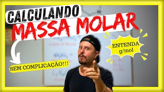 Calculando a massa molar | Como achar a massa de uma molécula - massa molecular #química #enem