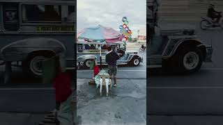 Loading the Jeepney on MacArthur Hwy #philippines #angelescity #angeles #jeepneytv #short