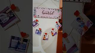 Handmade wall hanging//wall decor idea#ytshorts#diycraft#shortvideo#giftidea