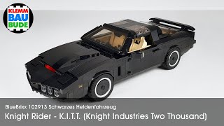 BlueBrixx 102913 Schwarzes Heldenfahrzeug – Knight Rider K.I.T.T. – Totalumbau, Prints