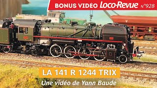 À toute VAPEUR, avec la 141 R Trix !