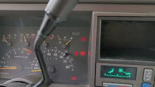 1993 CHEVROLET SILVERADO 5.7L READ AND CLEAR  CODE