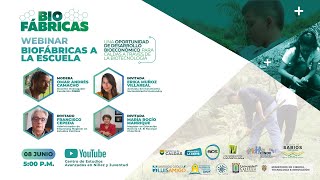 Webinar Biofábricas a la escuela