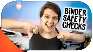 Chest Binder SAFETY Checks!!! | FtM / Non-Binary | Hannah Phillips Real