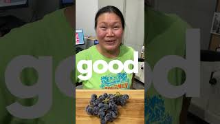 Thomcord Grape Taste Test #funny #grape #freshharvest