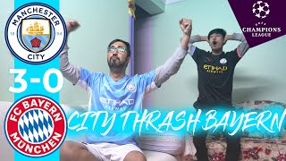 CITY PUT THREE PAST BAYERN | CITY 3-0 BAYERN LIVE REACTION | MAN CITY V BAYERN MUNICH REACTION LIVE