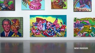 Peter Saul at the New Museum - Virtual Tour