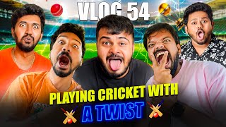 PLAYING CRICKET WITH A TWIST ft. @ourangejuicegang6  | VLOG 54