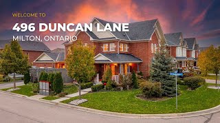 496 Duncan Lane, Milton | Cinematic Real Estate Video Tour | SkySight.ca