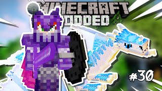 UDOMAČIL SEM ŠE ENEGA ZMAJA!! | Minecraft Modded #30