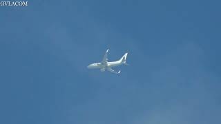 USAF Boeing C-40C over Athens