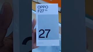 OPPO F27 Unboxing 5G || Emerald Green #oppo #shorts #short #shortsfeed