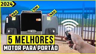 Os 5 Melhores Motor Para Portao Eletrico Em 2024! // Tem Bom e Barato, Turbo, Wifi e Outros.