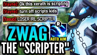 Almost 4 Hours of Zwag getting called a Scripter in all chat (HILARIOUS ACCUSATIONS)