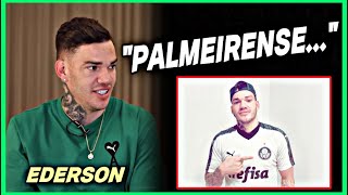 GOLEIRO EDERSON REVELA PAIXÃO PELO PALMEIRAS | Cortes FC | SPFC | VASCO