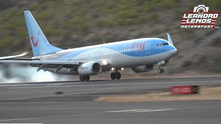 Beautifull Landing and Takeoff - Windy Madeira Airport - Cristiano Ronaldo - Spotting 2024 | Full HD