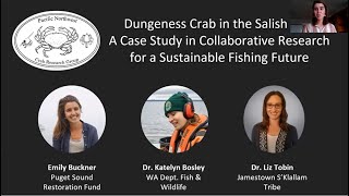 Dungeness Crab in the Salish Sea, a webinar on collaborative research