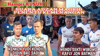 💢Hampir RICUH🔥KEDUA OFFICIAL DAN PARA PEMAIN MEMANAS‼️WASIT JADI SASARAN🏐Adzan Magrib jadi Penentu