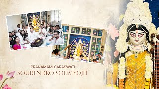 PRANAMAMI SARASWATI | Saraswati Puja 2023 | Sourendro - Soumyojit