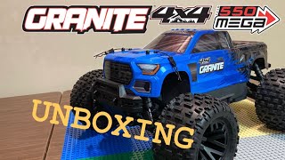 ARRMA GRANITE 4X4 MEGA BRUSHED UNBOXING