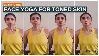 20 Minutes Face Yoga For Toned Skin