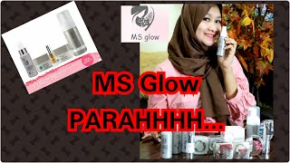 Review  MSGLOW Original pemakaian acne series / my skin care routin