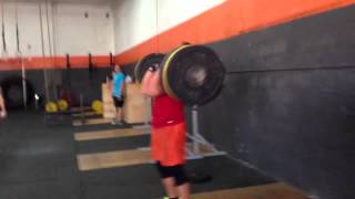 Clean and jerk 300lb fail