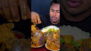 Spicy Full Beef Heart Curry #mukbang #shortvideo #reelsvideo #short #viralshort #eating #food