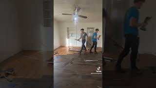 Installing LVP floor with summer instrumental by Devinney