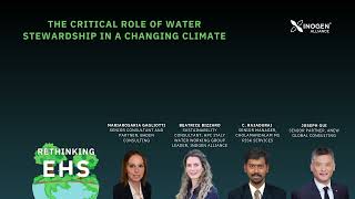 The Critical Role of Water Stewardship in a Changing Climate