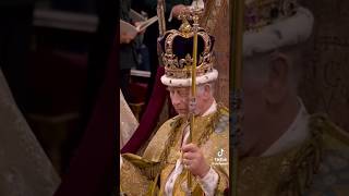 HM King Charles III formally crowned 👑#CoronationOnTheBBC #Coronation#KingCharlesIll #royalfamily