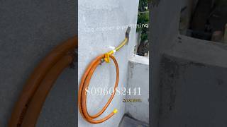 Lpg copper tube installation at new home kothagudem