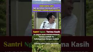 kajian singkat gus baha bahasa indonesia apa gunananya kita pakai sarung padahal allah juga tahu