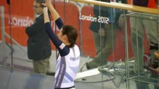 London 2012 Paralympics - Sarah Storey's second Gold for GB in the Velodrome